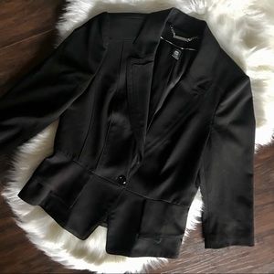 WHBM Black Blazer Jacket
